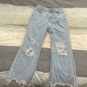 Kids ripped jeans